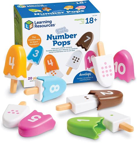 learning resources smart snacks number pops